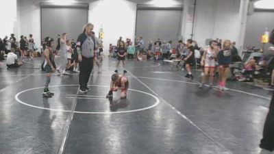 48 lbs Rr Rnd 3 - Trey Sanders, Mat Assassins Black - BK8E vs Gilbert Lomasney, Mat Warriors Jersey - BK8E