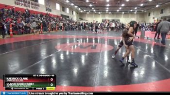 65 lbs Quarterfinal - Oliver Rauenhorst, Summit Wrestling Academy vs Kaejrick Clark, American Outlaws