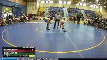 120 lbs Placement (16 Team) - Maximus Brady, Alpha Dogz Elite vs Evan Martinez, Attack