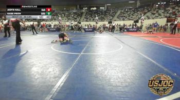 88 lbs Consi Of 16 #2 - Aidyn Hall, Blackwell Wrestling Club vs Kase Frith, Duncan Demon Wrestling