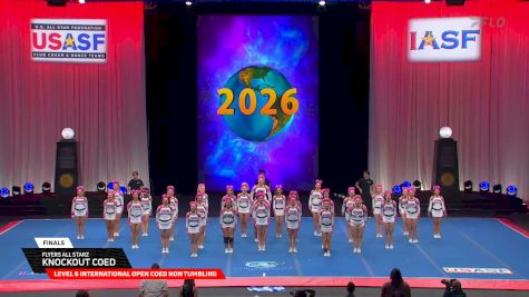 Flyers All Starz - Knockout Coed [2026 L6 International Open Coed Non Tumbling Finals] 2026 The Cheerleading Worlds