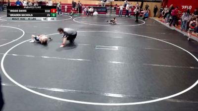 45 lbs Cons. Quarters - Riggs Davis, Brothers Of Steel Wrestling Club vs Braden Nichols, Jimenez Trained Academy