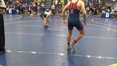 170 lbs Semifinal - Carter Durst, All American WC vs Hunter Emrich, Greenville