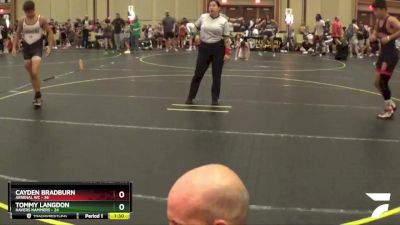 150 lbs Quarterfinal - Tommy Langdon, Havers Hammers vs Cayden Bradburn, Arsenal WC