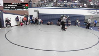 43 lbs Cons. Round 4 - Paxton Gonce, Idaho vs Cutter Lammers, Kimberly Bulldog Wrestling Club