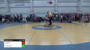 55-M lbs Quarterfinal - Rakhman Bataev, NY vs Ryker Johnson, FL