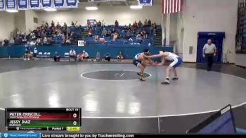 165 lbs Quarterfinal - Jessy Diaz, Dubuque vs Peter Driscoll, Wisconsin-Platteville