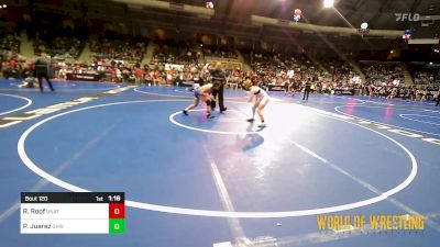 110 lbs Quarterfinal - Ruby Roof, Unattached vs Paloma Juarez, Greater Heights Wrestling
