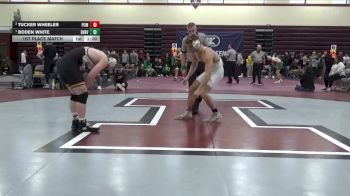 165 lbs 1st Place Match - Boden White, Denver vs Tucker Wheeler, PCM, Monroe