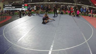 106 lbs Champ. Round 4 - Noah Ahn, Utah vs Christian Yogi, Hawaii