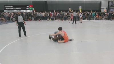 140 lbs Champ. Rd Of 32 - Mugabi Makorogo, Team Tulsa Wrestling Club vs Eli Goulet, Pinnacle Wrestling School