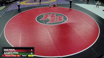 Cons. Round 2 - Saije Phelps, Sandhills Valley Girls vs Elizabeth Menke, Bridgeport Girls