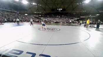 Girls 3A/4A 110 Cons. Round 5 - Laela Ridgeway, Stanwood (Girls) vs Maya Lindauer, River Ridge (Girls)