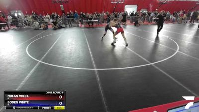 145 lbs Cons. Round 6 - Nolan Vogel, IL vs Boden White, IA