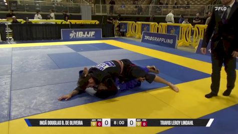 Travis Leroy Lindahl vs Inoã Douglas B. De Oliveira 2025 Pan Jiu Jitsu IBJJF Championship