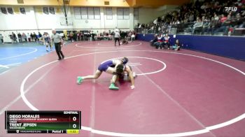 175 lbs Semifinal - Diego Morales, American Leadership Academy Queen Creek vs Trent Jepsen, Wickenburg