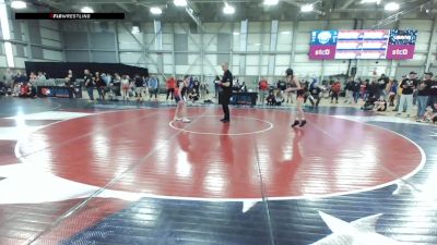 14U Girls - 95 lbs Champ. Round 2 - Zolah Williams, MO vs Kali DeClercq, IL