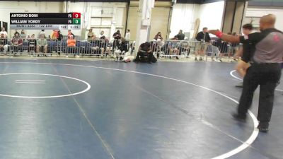 132 lbs Consi Of 32 #2 - Antonio Boni, PA vs William Yordy, PA