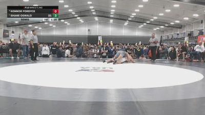 157 lbs Semis - Konnor Fordyce vs Shane Oswald, Eierman Elite