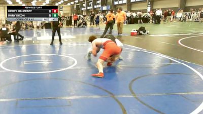 145 lbs Consi Of 8 #1 - Henry Haufrect, TX vs Rory Dixon, PA
