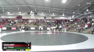 174 lbs Champ. Round 2 - Joshua Kenny, Grand Valley State vs Seth Thomas, Salem