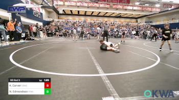 98-106 lbs Rr Rnd 3 - Kayden Carver, D3 Wrestling Cluib vs Nate Edmondson, Standfast OKC