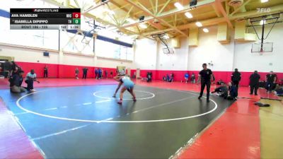 135 lbs Champ. Round 1 - Isabella Dipippo, Trabuco Hills vs Ava Hamblen, Norco