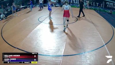 140 lbs Round 4 (16 Team) - Holland Wieber, Idaho vs Kasia Hanks, Idaho 2