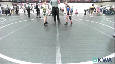 100 lbs 3rd Place - Zydyn Clymer, Team Guthrie Wrestling vs Weston Floyd, Standfast