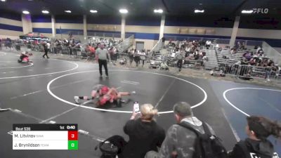 82 lbs Consolation - Maxim Litvinov, Savage House WC vs Jaxon Brynildson, Team Grand Valley Elite