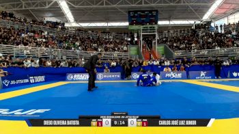 Carlos José Luiz Junior vs Diego Oliveira Batista 2026 Brasileiro Jiu-Jitsu IBJJF