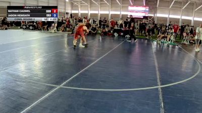 150 lbs Cons. Round 3 - Nathan Cauwel, Chino High School Wrestling vs Jason Hemsath, Colorado