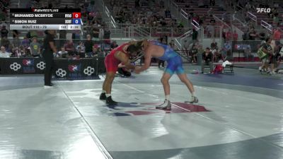 79 lbs Cons. Semis - Muhamed McBryde, New York Athletic Club vs Simon Ruiz, Spartan Combat RTC/ Titan Mercury Wrestling Club (TMWC)