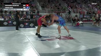 79 lbs Cons. Semis - Muhamed McBryde, New York Athletic Club vs Simon Ruiz, Spartan Combat RTC/ Titan Mercury Wrestling Club (TMWC)