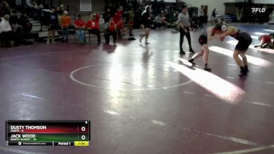 175 lbs Round 3 (8 Team) - Dusty Thomson, Manti vs Jack Wood, North Summit