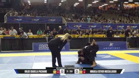 Khloe Isabella Pachano vs Mikaela Esther Mccullough 2026 Pan Kids Jiu-Jitsu IBJJF Championship