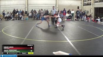 110/120 Round 2 - Adam Hoch, Pack Elite vs Mack Moscovic, Donahue Wrestling Academy