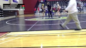 110 lbs 5th Place Match - Onnika Christensen, Southern Virginia vs O`marzria Wright, Mount Olive