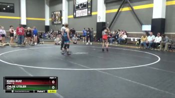 106 lbs Cons. Semi - Kiara Ruiz, Iowa vs Chloe Utsler, Iowa
