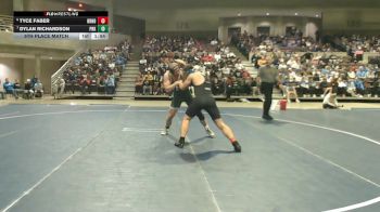 189 Championship Bracket 5th Place Match - Tyce Faber, Brainerd vs Dylan Richardson, Park