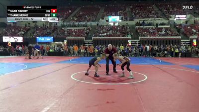 77 lbs Champ. Round 1 - Thane Henke, Butte Wrestling Club vs Case Kimrey, Northeast MT Wrestling Club