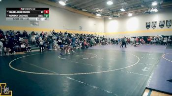 140 lbs Cons. Round 1 - Isabel Diaz-Rubin, Nixa vs Keanna George, Eureka