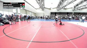 78-M lbs Consi Of 16 #1 - Brody Childs, Red Hawk Wrestling vs Maddox Wilson, Refinery