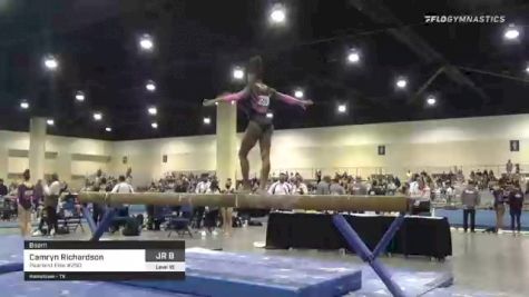 Camryn Richardson - Beam, Pearland Elite #250 - 2021 USA Gymnastics Development Program National Championships