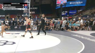 120 lbs Cons. Sub-rd Of 64 - Lane Gowl, Maryland vs Emillio Peterson, Idaho