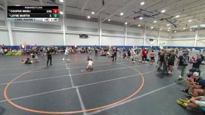 120 lbs Cons. Round 7 - Cooper Merli, New York Military Academy vs Layne Martin, Unattached