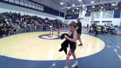 50 lbs Quarterfinal - Paradise Noriega, Powerline Wrestling vs Nathan Diaz, Powerline Wrestling