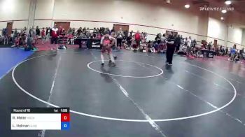 52 lbs Round Of 16 - Ryan Meier, Wachusett Youth Wrestling vs Ladd Holman, Juab Wrestling Club