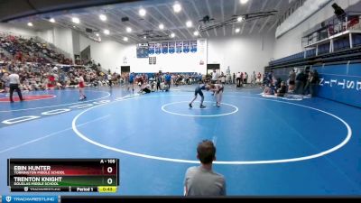 105 lbs Cons. Round 1 - Trenton Knight, Douglas Middle School vs Ebin Hunter, Torrington Middle School