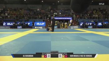 Ali Ouhamdan vs Igor Miguelez Ruiz De Erenchu 2026 IBJJF European NoGi
